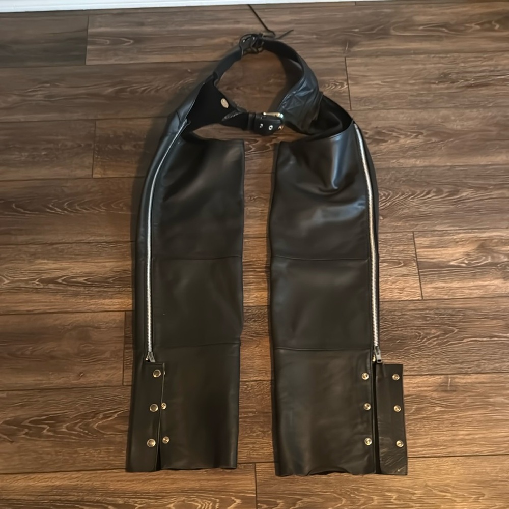 Harley-Davidson Black Leather Chaps